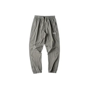 SNOW FLYING Casual Pants Men Dark Gray