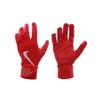 Nike Polyester Sports Gloves Unisex Red