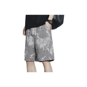 WHELVE Denim Shorts Unisex Gray