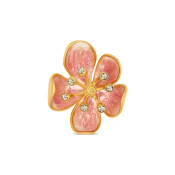 Oscar De La Renta Cherry Blossom Brooch