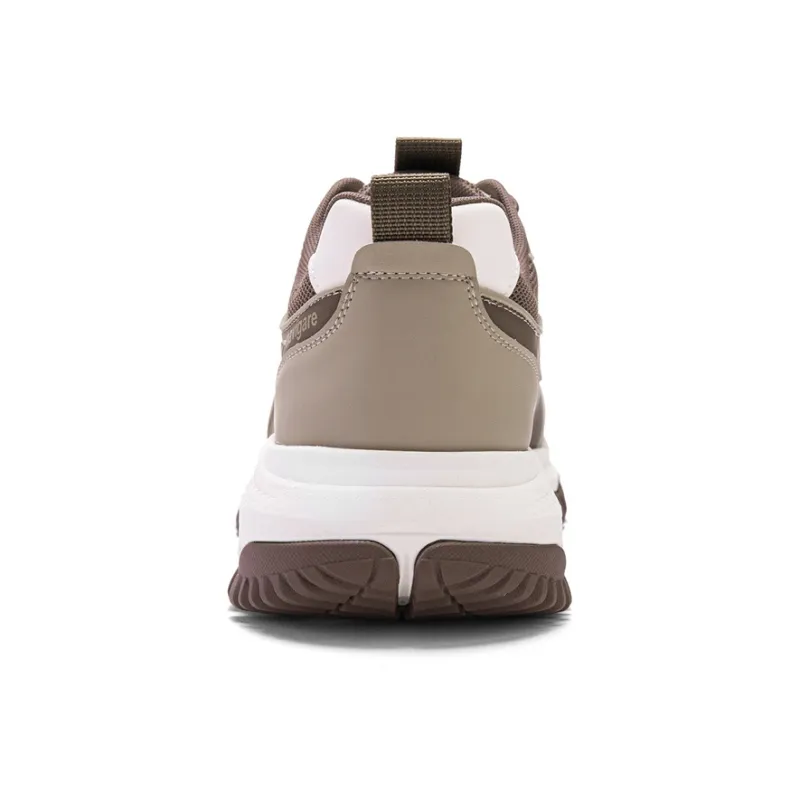 NAVIGARE Small Sailboat Slip Resistant Height Increasing Low Top Casual Shoes Men's Khaki-4
