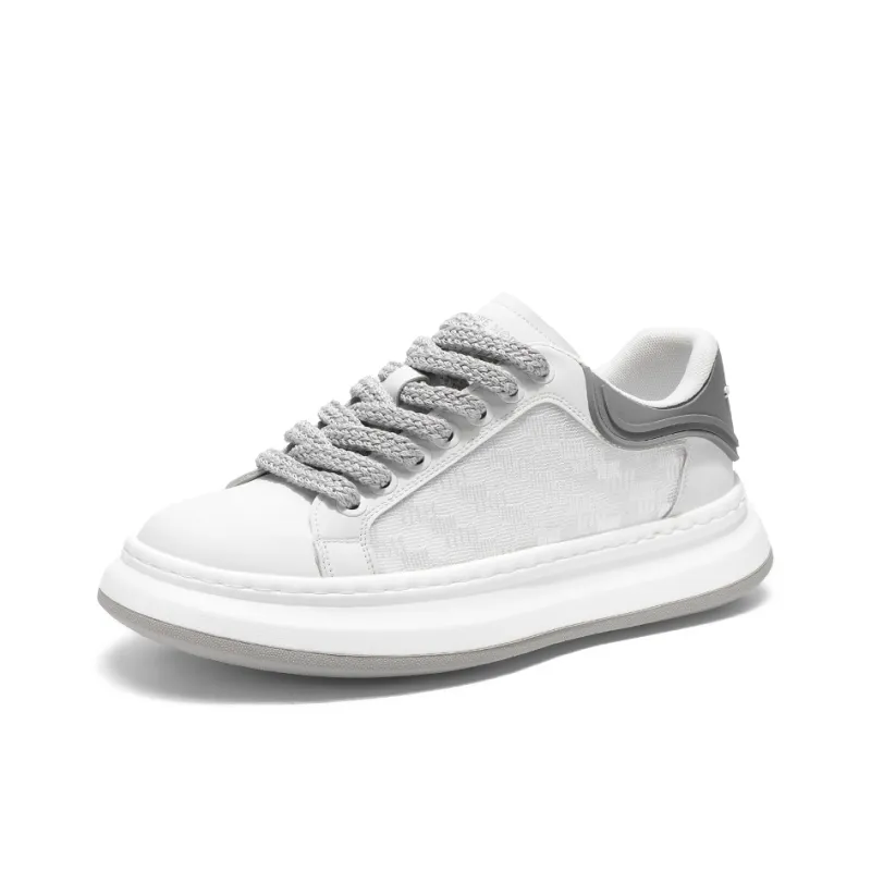 AD Slip Resistant Height Increasing Low Top Skateboard Shoes Men's-7