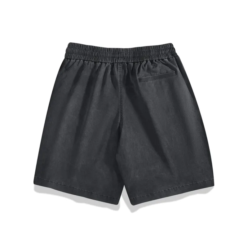 FAIRWHALE Casual Shorts Men Dark Gray-1