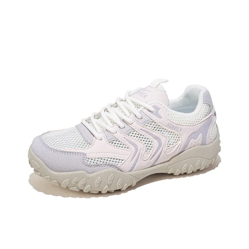 RENBEN Coverage Lightweight Abrasion Resistant Low Top Casual Shoes Women's Purple-2