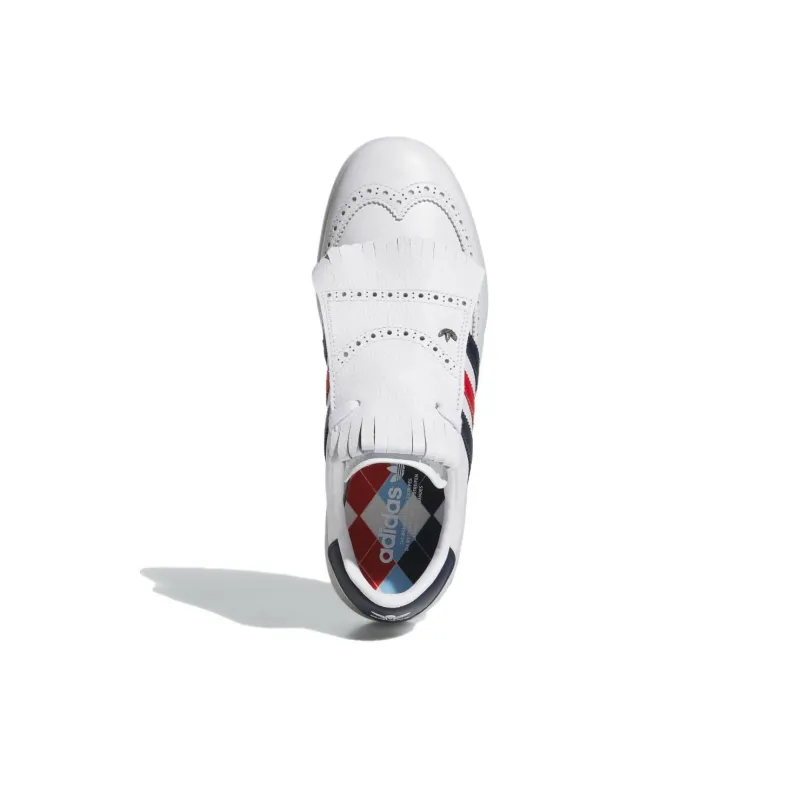 Adidas Coursecup Spikeless Golf White Night Indigo Better Scarlet-2
