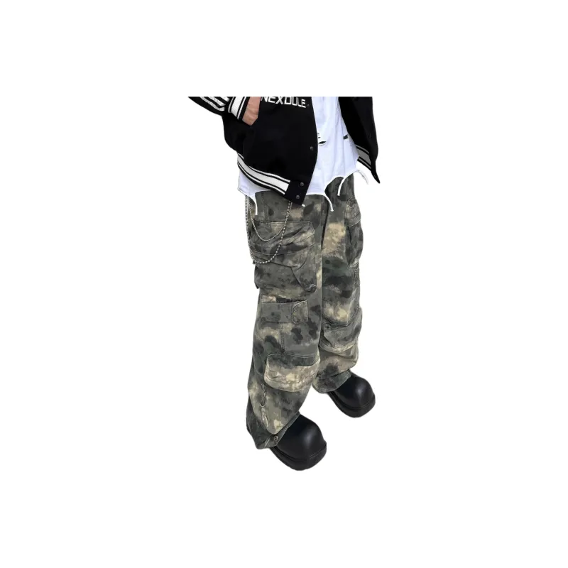 KVIV Jeans Unisex Camouflage -3
