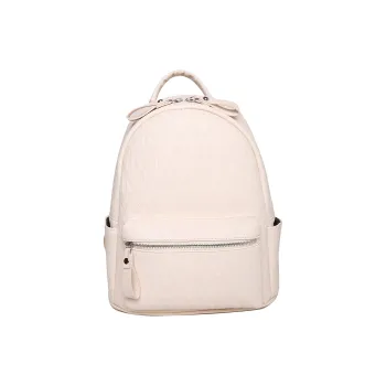 Yalu PU Backpack Women's Black/White