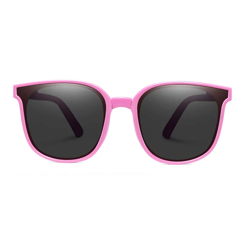 COLORE.IN TR/Memory Plastic Square Sunglasses Kids'-5