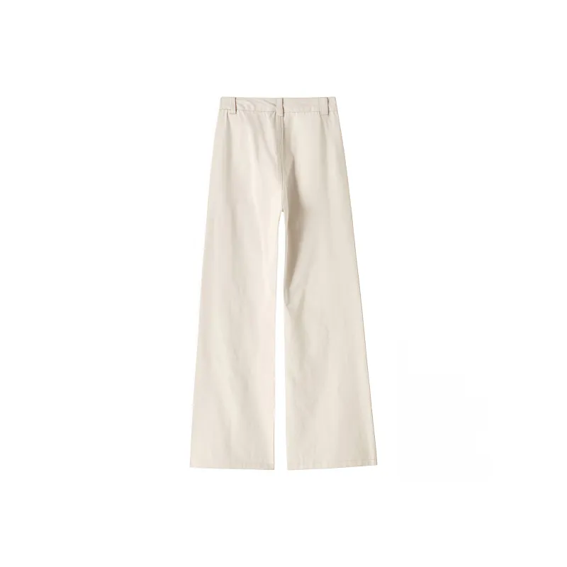 YINLEI Casual Pants Women's Coffee-1