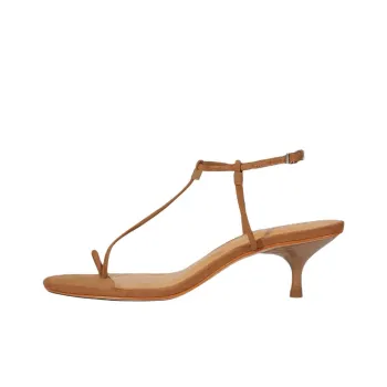 Schutz Elsha Kitten One Strap Sandals 5.5cm Women's Brown