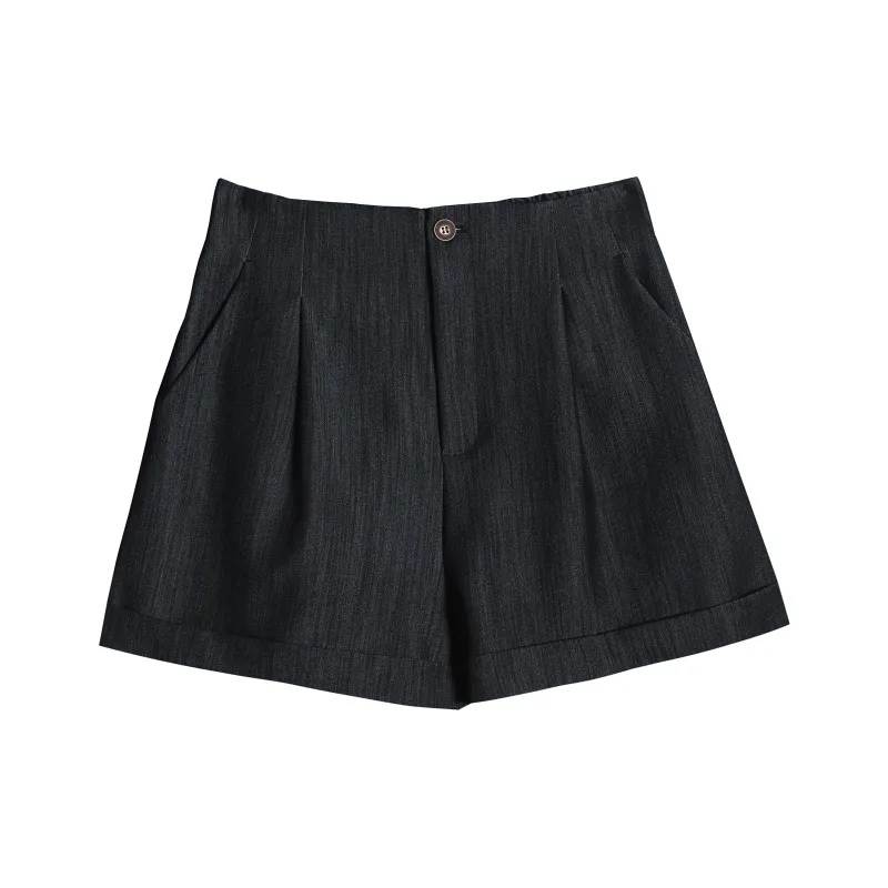 Ning Cai Yuer Denim Shorts Women's-8