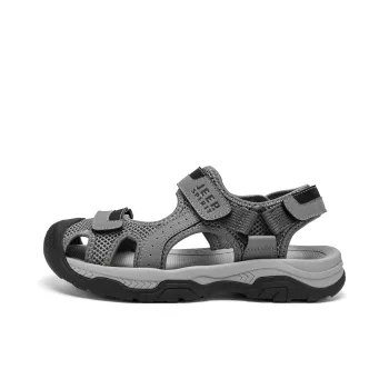 JEEP SPIRIT Slip Resistant, Breathable, Grip, Abrasion Resistant, Lightweight River Trekking Shoes Men's Gray