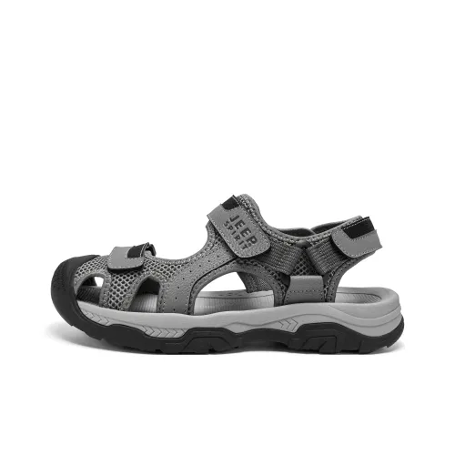 JEEP SPIRIT Slip Resistant, Breathable, Grip, Abrasion Resistant, Lightweight River Trekking Shoes Men's Gray