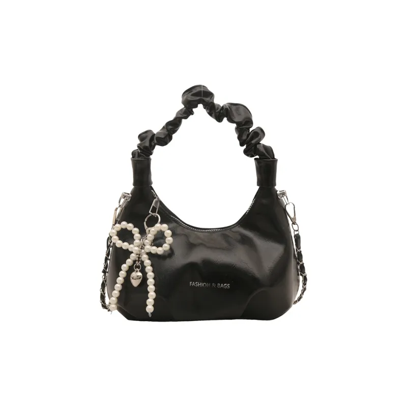 TOUTSEUL YOLO PU Handbag Women's Black/White/Silver/Red-28