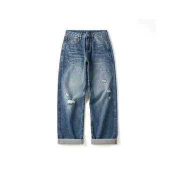 SNOW FLYING Jeans Unisex Blue