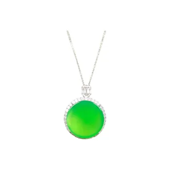 Gifts Chalcedony Necklaces Unisex