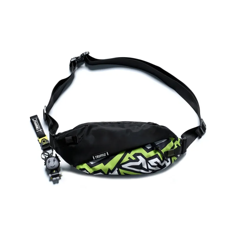 TRUFFLE Fabric Fanny Pack Crossbody Bag Shoulder Bag, Crossbody Bag Regular Unisex Multicolor-6