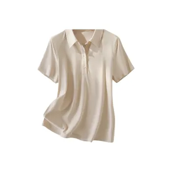 IHIMI T Shirts Women's Light Khaki