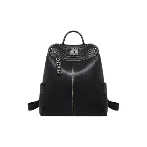 ZOOLER Cow Leather Backpack Women's Multicolor