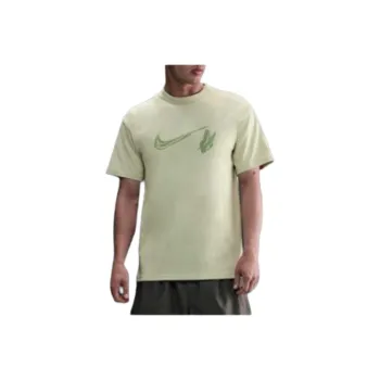 Nike Clothing T Shirts Men Olive Green