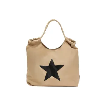 Converse Polyamide Tote Bag, Shopping Bag, Handbag, Shoulder Bag Unisex Brown