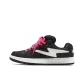 Pitch Black Red Shoelace