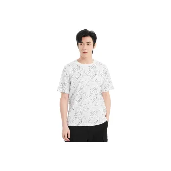 LESS IS MORE T Shirts Men Gray White 25XTX3442H