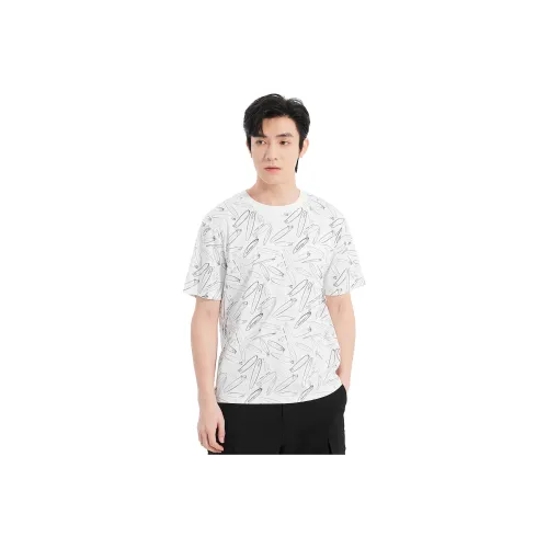 LESS IS MORE T Shirts Men Gray White 25XTX3442H