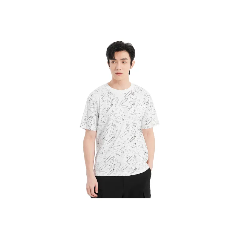 LESS IS MORE T Shirts Men Gray White 25XTX3442H-0