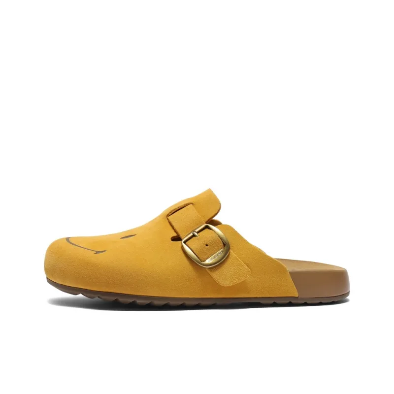 SMILEY x BELLE Abrasion Resistant Slip Resistant Closed Toe Slippers Men's-5