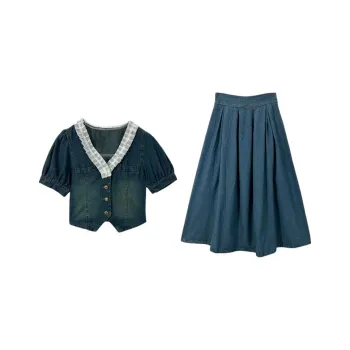 PLANE DRIFT Two Piece Skirt Sets Women's