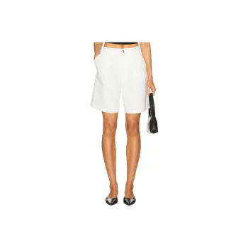 Anine Bing Casual Shorts Women's Raw White