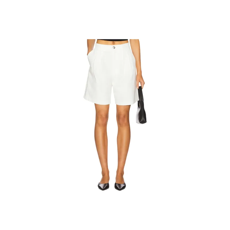Anine Bing Casual Shorts Women's Raw White-0