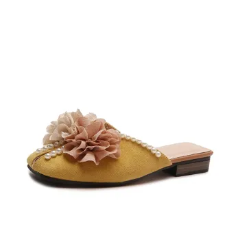 Puppytown Slip Resistant Abrasion Resistant Closed Toe Slippers Women's