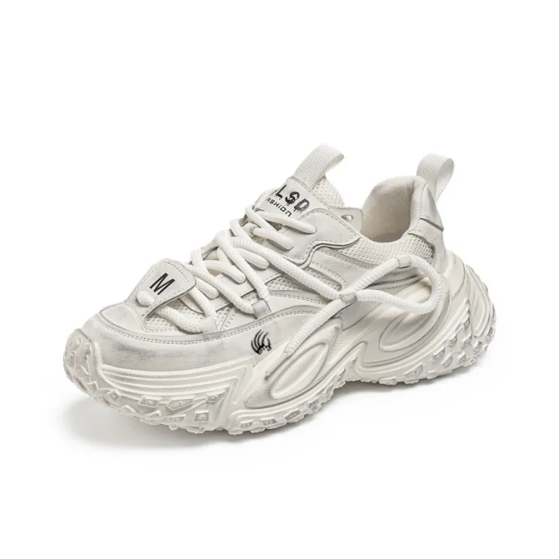 Animal Claws Anti Slip And Wear Resistant Height Increasing Low Top Chunky Sneakers Men's-9