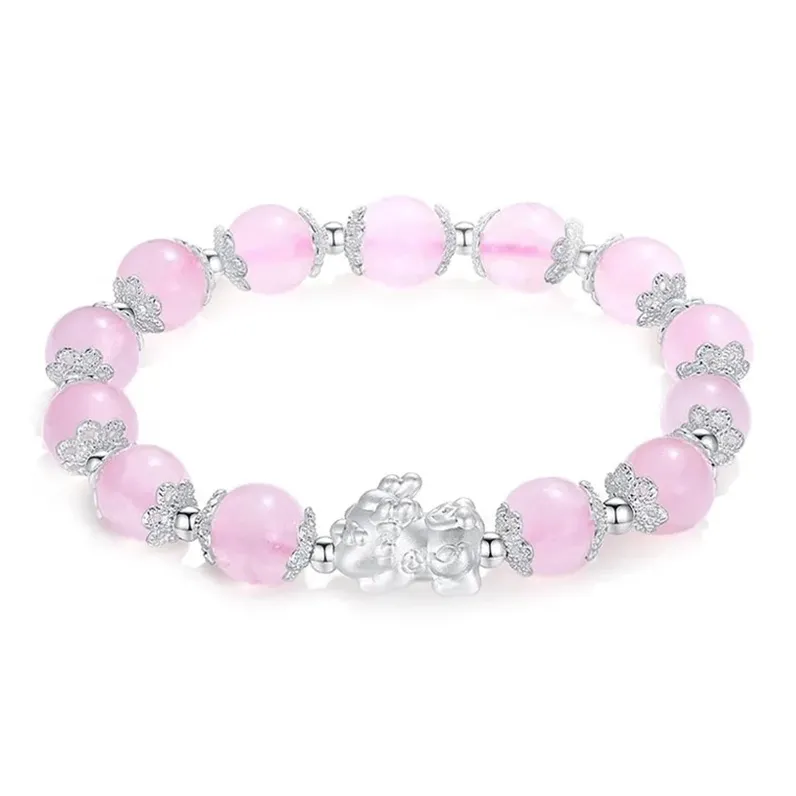 LUCA Sterling Silver Bracelets Unisex-12