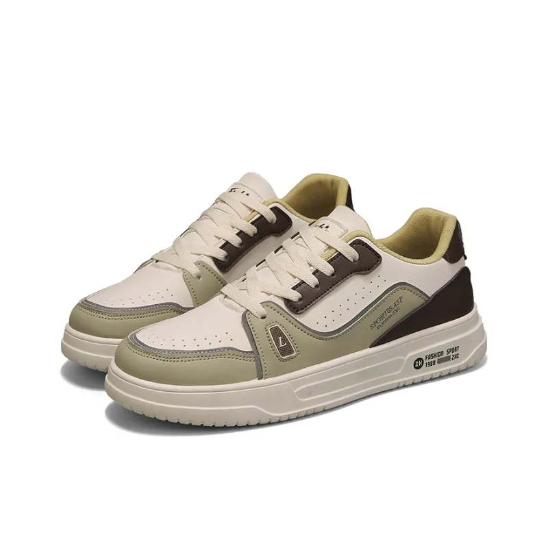LONGDUIZHANG Slip Resistant Cushioning Abrasion Resistant Lightweight Low Top Skateboard Shoes Men's-12