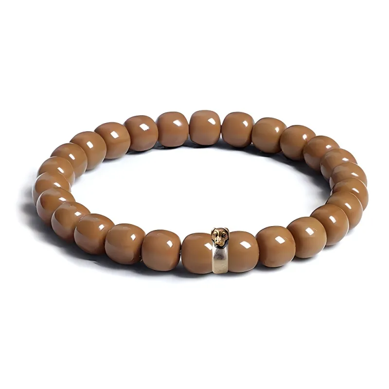 MY Monkey Head Walnut Bracelets Unisex-0