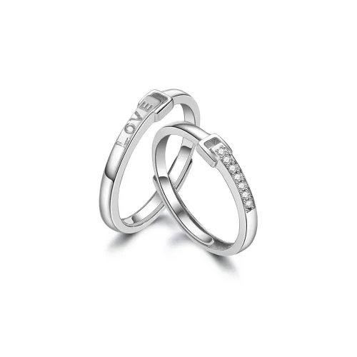 GUCCI 925 Sterling Silver Rings Unisex Silver