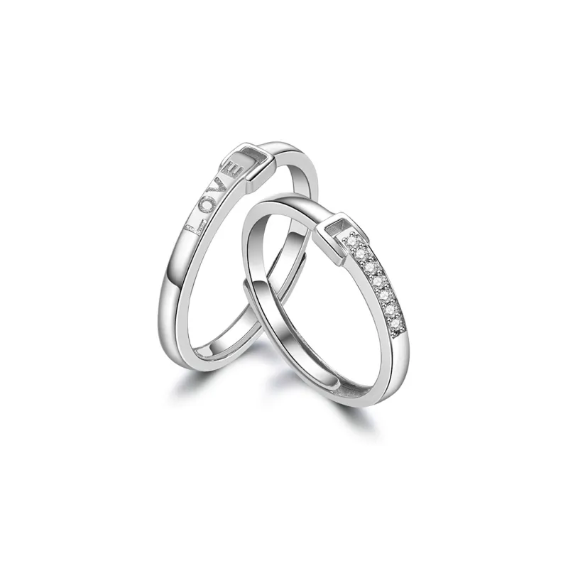 AIDIER 925 Sterling Silver Rings Unisex-0