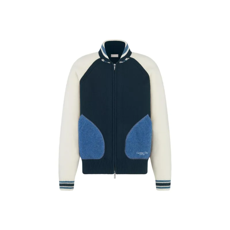 DIOR FW25 Sweater Men's Blue White-0