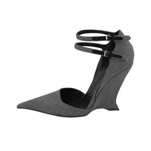 FERRAGAMO Vidya Wedge cavo High cavos Women's Gray