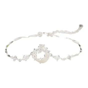 DAWO 925 Sterling Silver Bracelets Women's