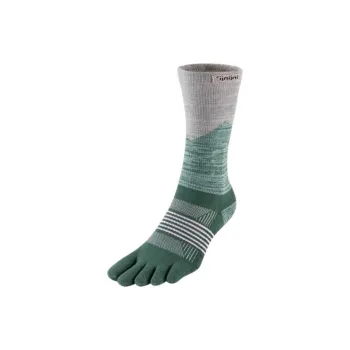 INJINJI Mid Calf Socks Women's 1 Pack Green