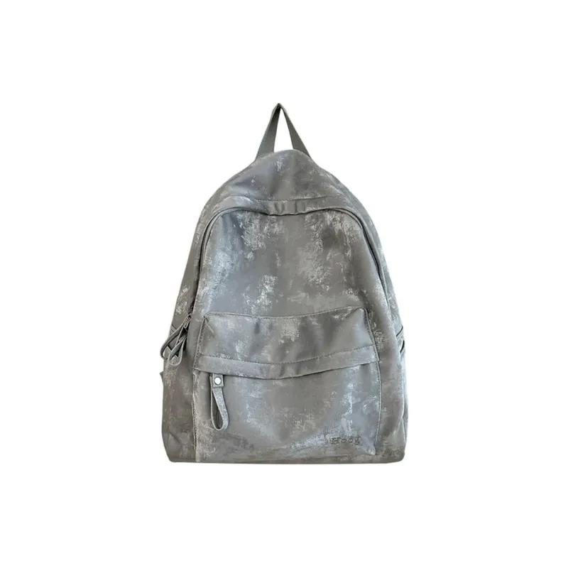 Yalu PU Backpack Regular Unisex White/Silver/Black/Blue/Pink-21