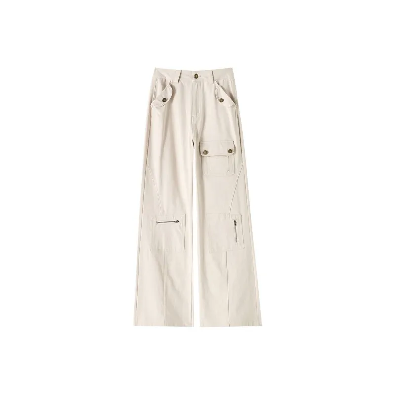 YINLEI Casual Pants Women's Coffee-0