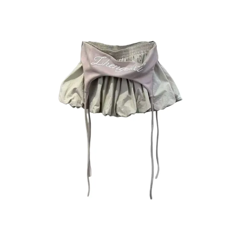 ABCMININ Casual Short Skirts Women's-4