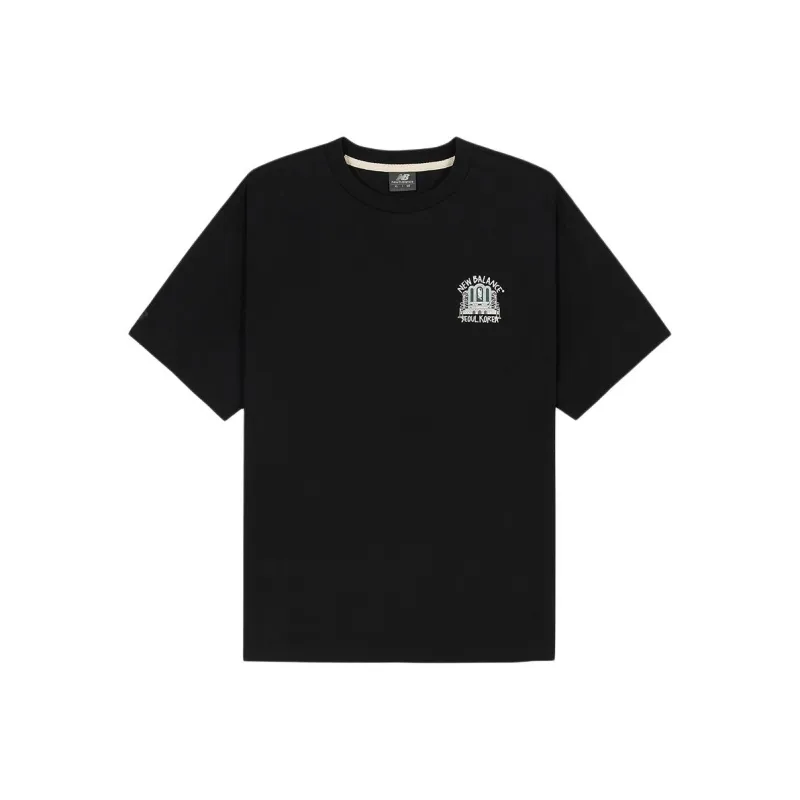 New Balance SEMI OVER FIT T Shirt Men's Black-0