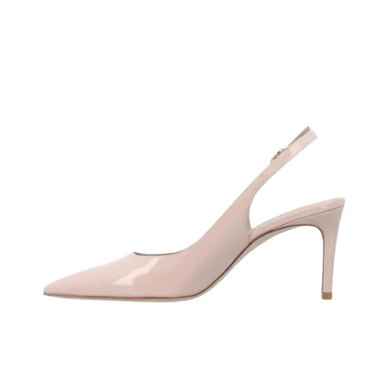 Stuart Weitzman/SW Slim Heel High Heels Women's Beige-0