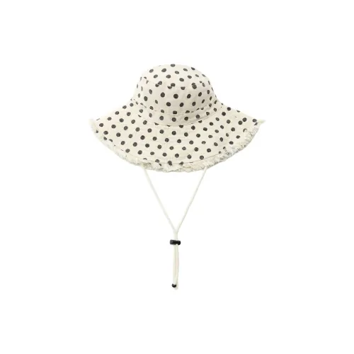 ZARA Cotton Bucket Hats Women's White